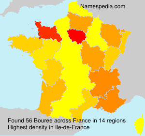 Surname Bouree in France Surname Bouree in France
