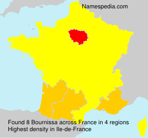 Surname Bournissa in France Surname Bournissa in France