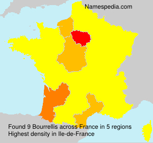 Surname Bourrellis in France Surname Bourrellis in France