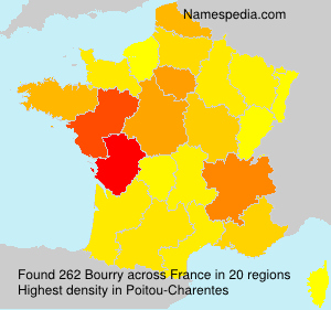 Surname Bourry in France Surname Bourry in France