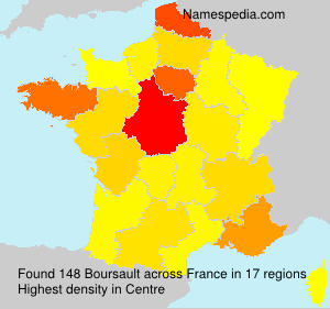 Surname Boursault in France Surname Boursault in France