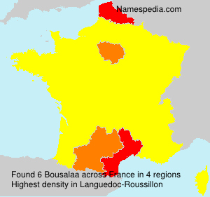 Surname Bousalaa in France Surname Bousalaa in France