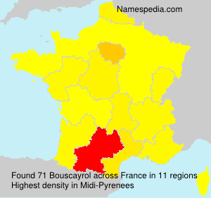Surname Bouscayrol in France Surname Bouscayrol in France