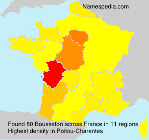 Surname Bousseton in France Surname Bousseton in France
