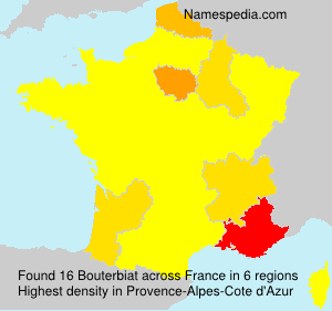 Surname Bouterbiat in France Surname Bouterbiat in France