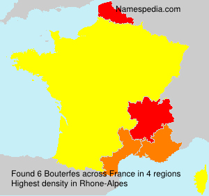 Surname Bouterfes in France Surname Bouterfes in France