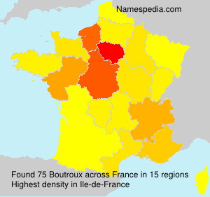Surname Boutroux in France Surname Boutroux in France