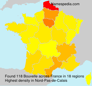 Surname Bouvelle in France Surname Bouvelle in France