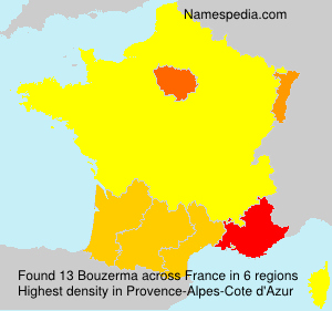 Surname Bouzerma in France Surname Bouzerma in France