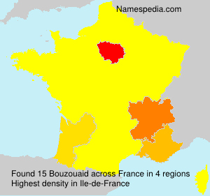 Surname Bouzouaid in France Surname Bouzouaid in France