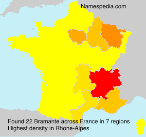 Surname Bramante in France Surname Bramante in France