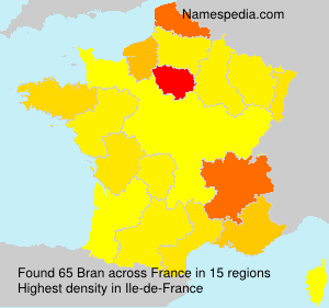 Surname Bran in France Surname Bran in France