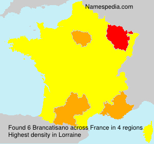 Surname Brancatisano in France Surname Brancatisano in France