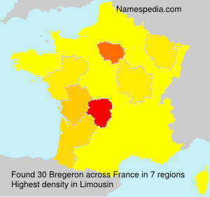 Surname Bregeron in France Surname Bregeron in France