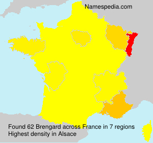 Surname Brengard in France Surname Brengard in France