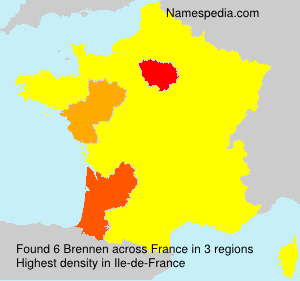 Surname Brennen in France Surname Brennen in France