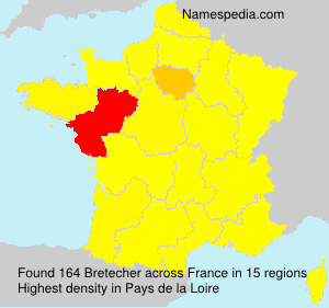Surname Bretecher in France Surname Bretecher in France