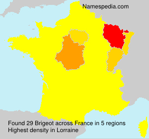 Surname Brigeot in France Surname Brigeot in France
