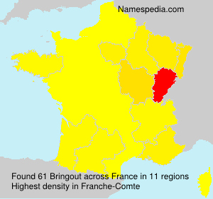 Surname Bringout in France Surname Bringout in France
