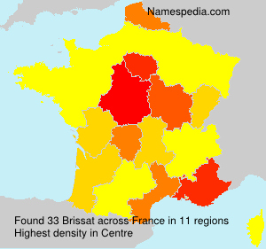 Surname Brissat in France Surname Brissat in France