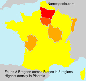 Surname Brognon in France Surname Brognon in France