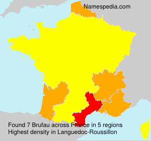 Surname Brufau in France Surname Brufau in France