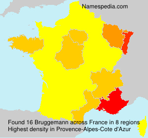 Surname Bruggemann in France Surname Bruggemann in France
