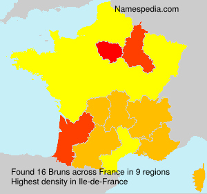 Surname Bruns in France Surname Bruns in France