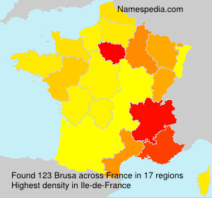 Surname Brusa in France Surname Brusa in France