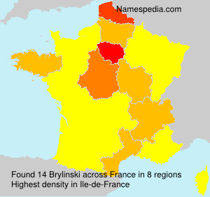 Surname Brylinski in France Surname Brylinski in France
