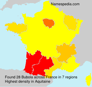 Surname Bubola in France Surname Bubola in France