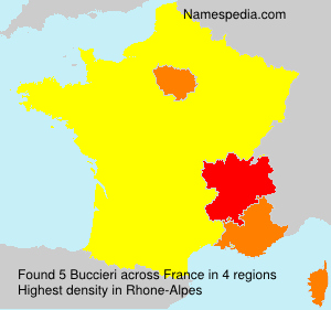 Surname Buccieri in France Surname Buccieri in France