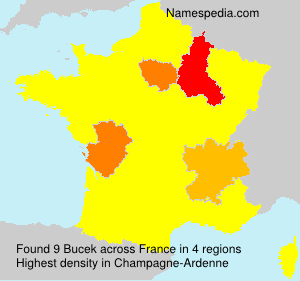Surname Bucek in France Surname Bucek in France