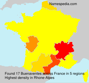 Surname Buenaventes in France Surname Buenaventes in France