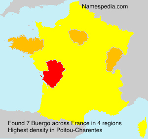 Surname Buergo in France Surname Buergo in France