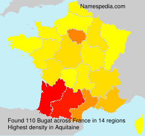 Surname Bugat in France Surname Bugat in France