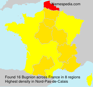 Surname Bugnion in France Surname Bugnion in France