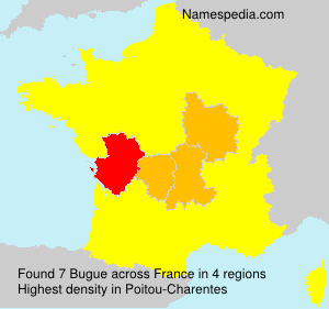 Surname Bugue in France Surname Bugue in France