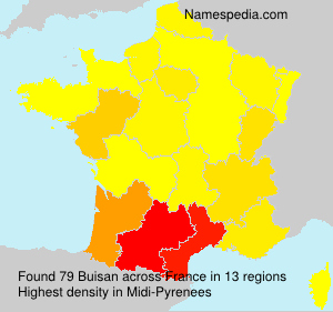 Surname Buisan in France Surname Buisan in France