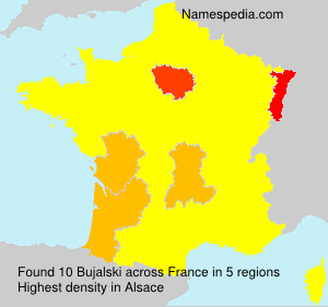Surname Bujalski in France Surname Bujalski in France