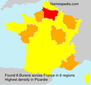 Surname Burens in France Surname Burens in France