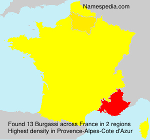 Surname Burgassi in France Surname Burgassi in France
