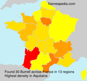 Surname Burrell in France Surname Burrell in France