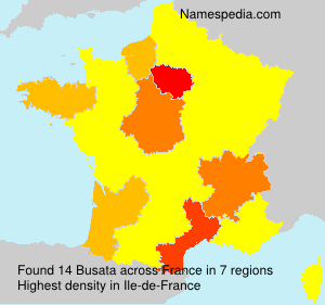 Surname Busata in France Surname Busata in France