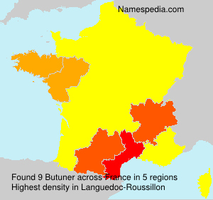 Surname Butuner in France Surname Butuner in France