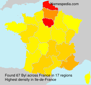 Surname Byl in France Surname Byl in France