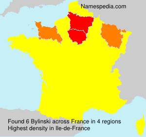 Surname Bylinski in France Surname Bylinski in France