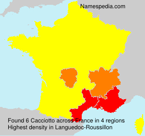 Surname Cacciotto in France Surname Cacciotto in France