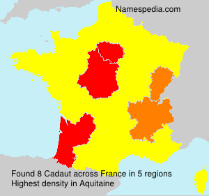 Surname Cadaut in France Surname Cadaut in France