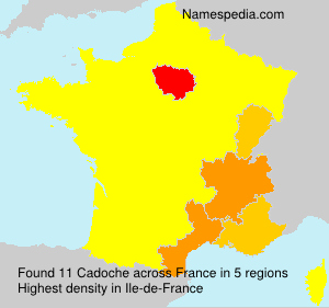 Surname Cadoche in France Surname Cadoche in France